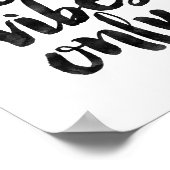 Alleen goede steekproeven poster (Hoek)