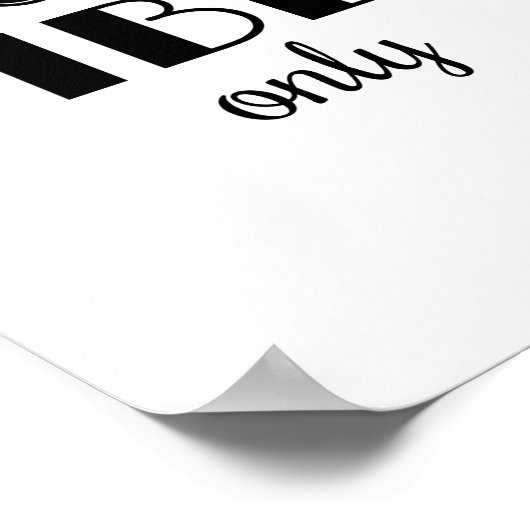 Alleen goede steekproeven poster (Hoek)