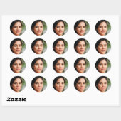 Alleen goede steekproeven ronde sticker (Vel)