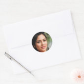 Alleen goede steekproeven ronde sticker (Envelop)