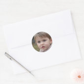 Alleen goede steekproeven ronde sticker (Envelop)