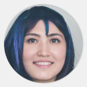 Alleen goede steekproeven ronde sticker (Voorkant)