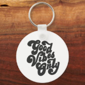 Alleen goede steekproeven sleutelhanger (Voorkant)