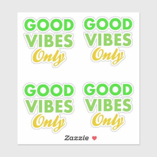 Alleen goede steekproeven sticker (Vel)