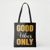 Alleen goede steekproeven tote bag (Voorkant)