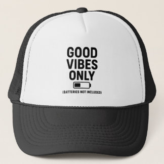 Alleen goede steekproeven trucker pet