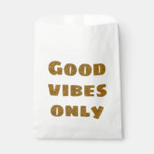 Alleen goede steekproeven | Zwarte en Golden Glitt Bedankzakje (Voorkant)