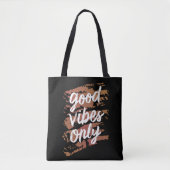 alleen goede viben tote bag (Voorkant)