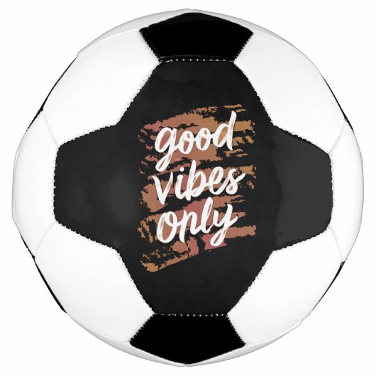 alleen goede viben voetbal (Voorkant)