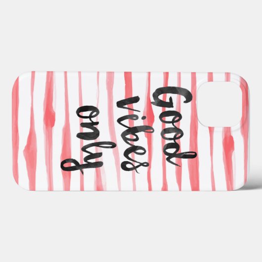 Alleen goede vibes Case-Mate iPhone case (Achterkant (horizontaal))