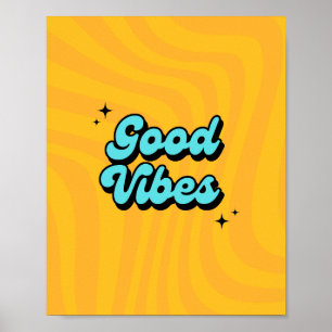 Alleen Goede Vibes: Deel Geluk Met Onze Poster