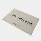 Alleen goede Vibes Deurmat (Schuin)