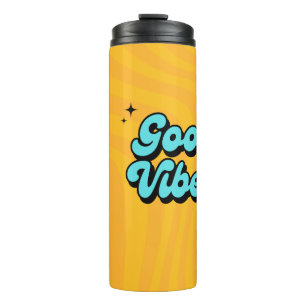 Alleen goede vibes - esthetische typografie Mok on
