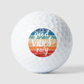 Alleen Goede Vibes Golfballen (Voorkant)
