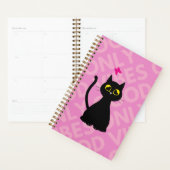 ALLEEN GOEDE VIBES! - Grappige kattenplanner Planner (Display)