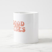 Alleen Goede Vibes Grote Koffiekop (Voorkant)