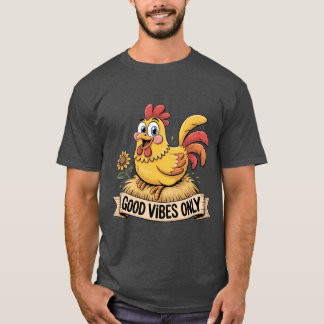 Alleen goede vibes (Happy Checking) T-shirt