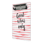 Alleen goede vibes mini klembord (Angled2)