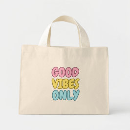 Alleen Goede Vibes Mini Tote Bag