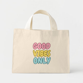 Alleen Goede Vibes Mini Tote Bag