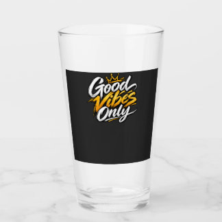 Alleen Goede Vibes Positieve Energie Inspirerende Glas