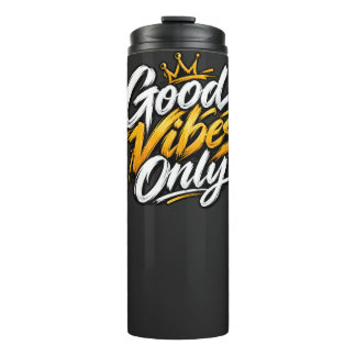 Alleen Goede Vibes Positieve Energie Inspirerende Thermosbeker