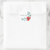 ALLEEN GOEDE VIBES RONDE STICKER (Tas)