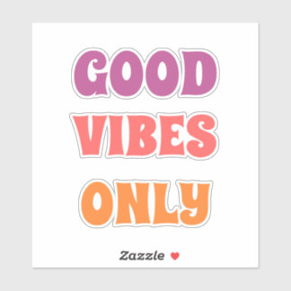 alleen goede vibes sticker