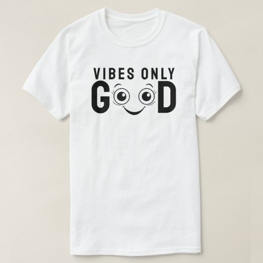 Alleen Goede Vibes T-shirt (Design voorkant)