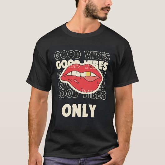 Alleen Goede Vibes T-shirt (Voorkant)