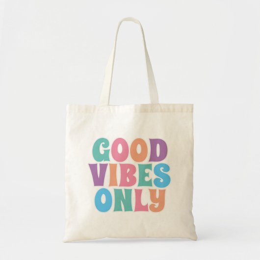 Alleen Goede Vibes Tote Bag (Voorkant)