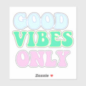 Alleen goede vibes - VSCO Girls Contour Sticker (Vel)