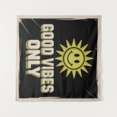 Alleen Goede Vibes Wandkleed (Voorkant (horizontaal))