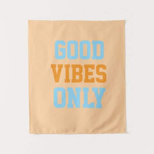 Alleen Goede Vibes Wandkleed (Voorkant)