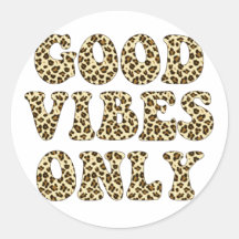 Alleen goede virussen - VSCO Girls Leopard Print S