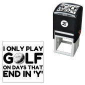 Alleen Golf spelen Zelfinktende Stempel (In situ)