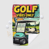 Alleen golfvibes golfhanddoek (Insitu)