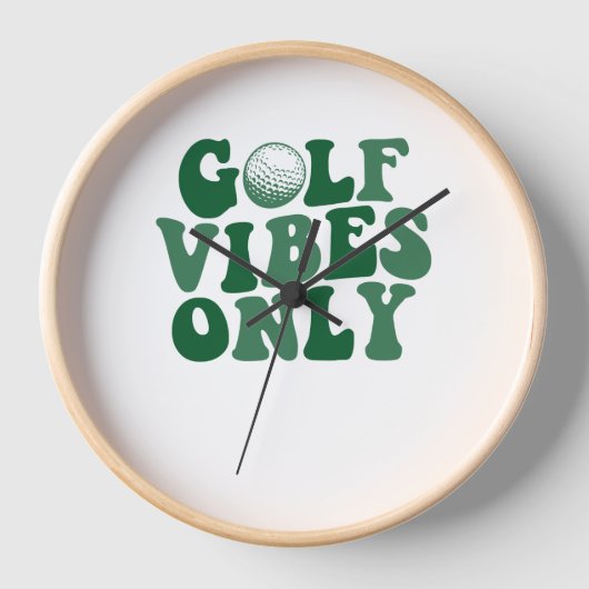 Alleen golfvibes, golfliefhebber (Voorkant)