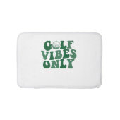 Alleen golfvibes, golfliefhebber badmat (Voorkant)