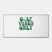 Alleen golfvibes, golfliefhebber bureaumat (Voorkant)