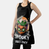Alleen griezelige vibes, griezelige pompoen schort (Insitu)