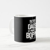 Alleen grote Dads worden gepromoot naar Boppa Koffiemok (Voorkant links)