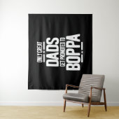 Alleen grote Dads worden gepromoot naar Boppa Wandkleed (In situ)