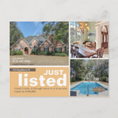 Alleen grote foto aangeboden aankondigingskaart (Voorkant)