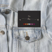 Alleen Haar Lesbienne Button (Insitu)