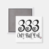 ALLEEN HALF EVIL MAGNEET (Voorkant / Achterkant)