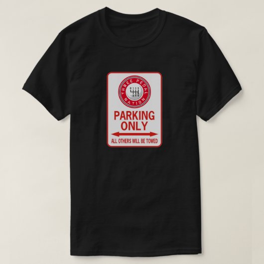 ALLEEN HANDMATIG T-shirt (Design voorkant)