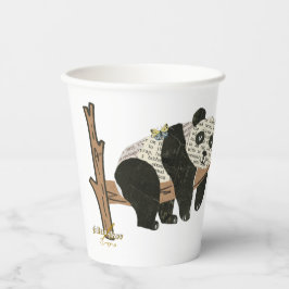 Alleen Hangin'Paper Cups - Adiela Akoo Papieren Bekers