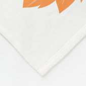 Alleen herfstenergie fleece deken (Hoek)