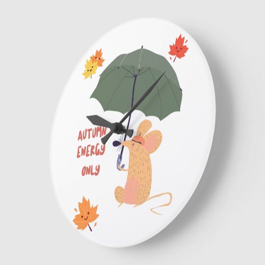 Alleen herfstenergie grote klok (Hoek)